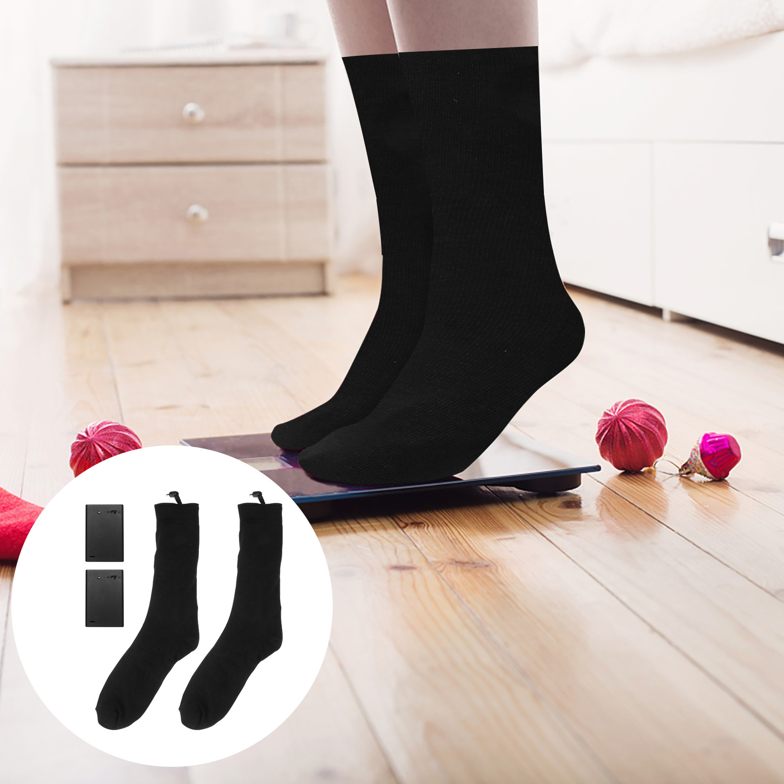 Thermal Sock Winter - Электрические носки с подогревом, работающие от