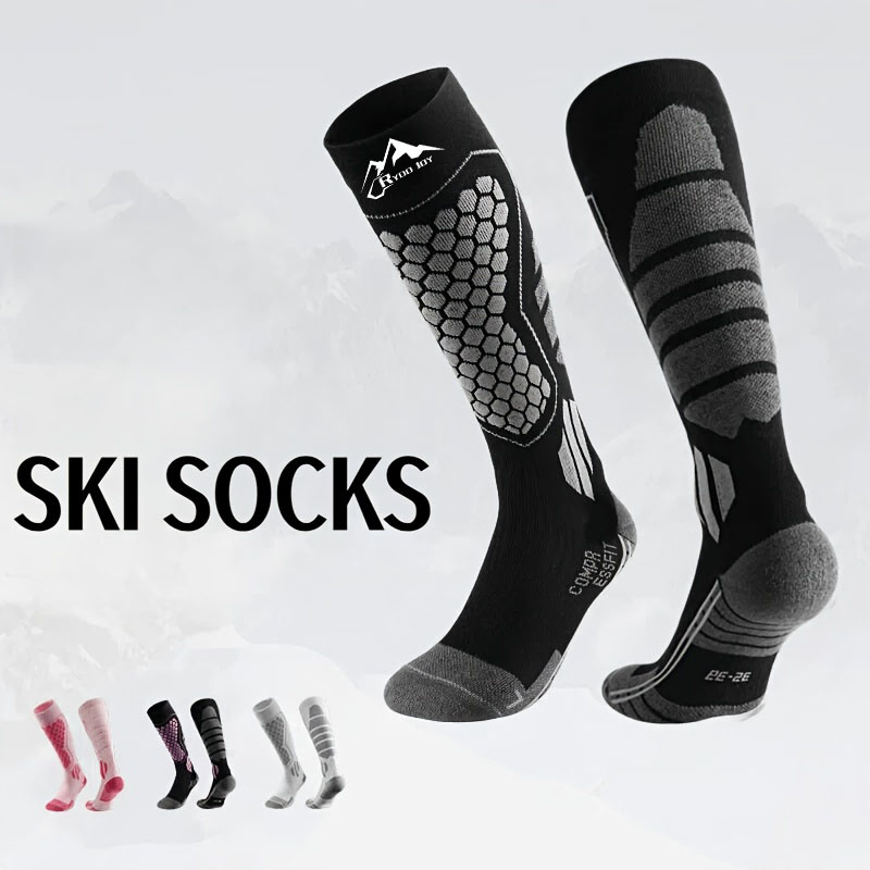 Thermal Sock Winter - Унисекс утепленные лыжные носки, быстросохнущие, термальные,