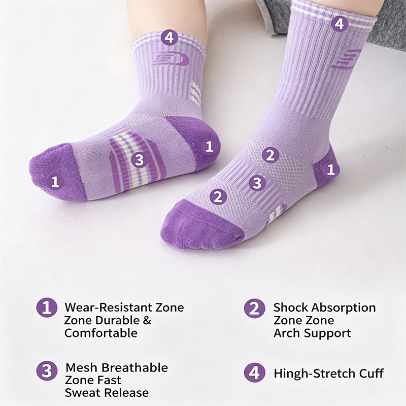Набор из 3 пар детских спортив – обзор и цена Athletic Sock Cushion