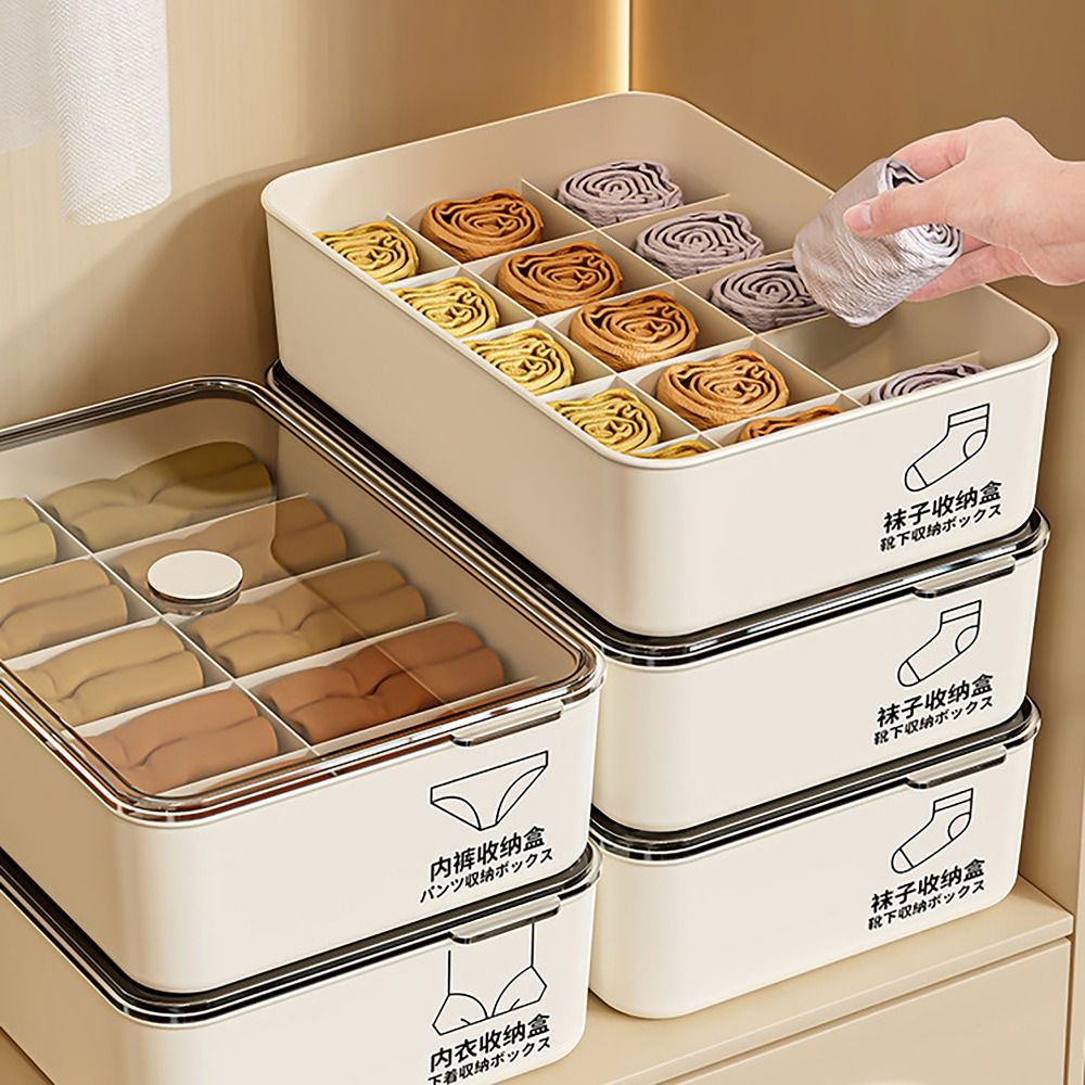 Коробка для хранения нижнего б – обзор и цена Sock Organizer Tray